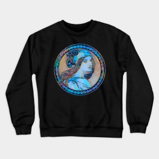 Framed Dream of Vitrail Pour la facade de la Boutique Fouquet Crewneck Sweatshirt